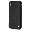 BMW BMHCI65MBC Signature Carbon pevné puzdro pre Apple iPhone XS Max, čierne