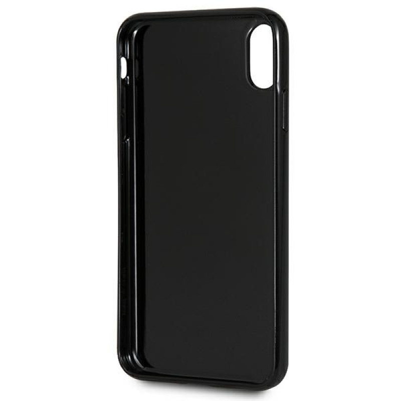BMW BMHCI65MBC Signature Carbon pevné puzdro pre Apple iPhone XS Max, čierne