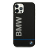 BMW BMHCP12MPCUBBK Signature Printed Logo Hardcase pre Apple iPhone 12 / 12 Pro, čierny