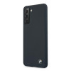 BMW BMHCS21MSILNA Silicone Signature Hardcase pre Samsung Galaxy S21+, námornícka modrá