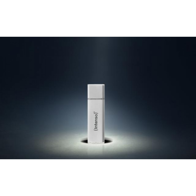 USB flash disk Intenso 3521483, 32 GB, USB Type-A 2.0, strieborný