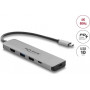 Delock USB Type-C™ dokovacia stanica 4K - HDMI / USB hub / PD 3.1 140 W
