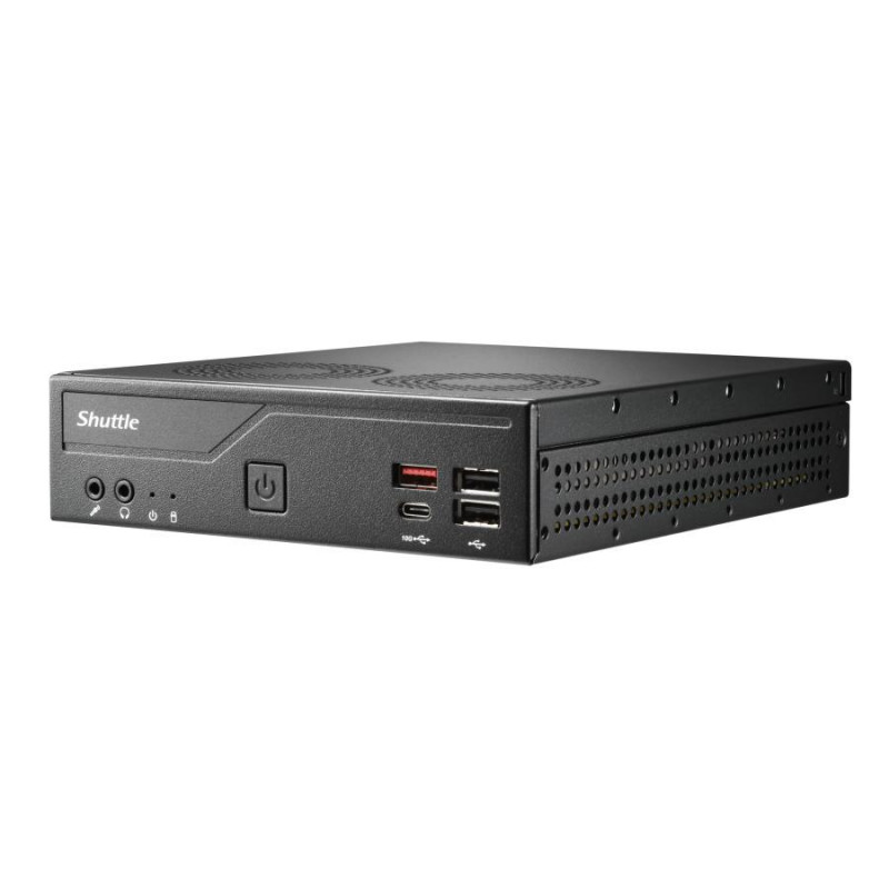 Shuttle DH810 XPC Slim Barebone Mini PC, LGA1851, 8 GB DDR5 RAM