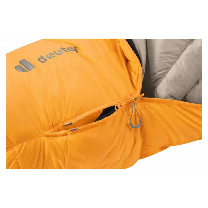 Deuter Astro Pro 400 páperový spacák, -6 °C / 21 °F, magma/titanium