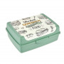 keeeper Carla Midi Lunch Box Space Tour, nordic green, Deco-Click-Box, PP (1 ks)
