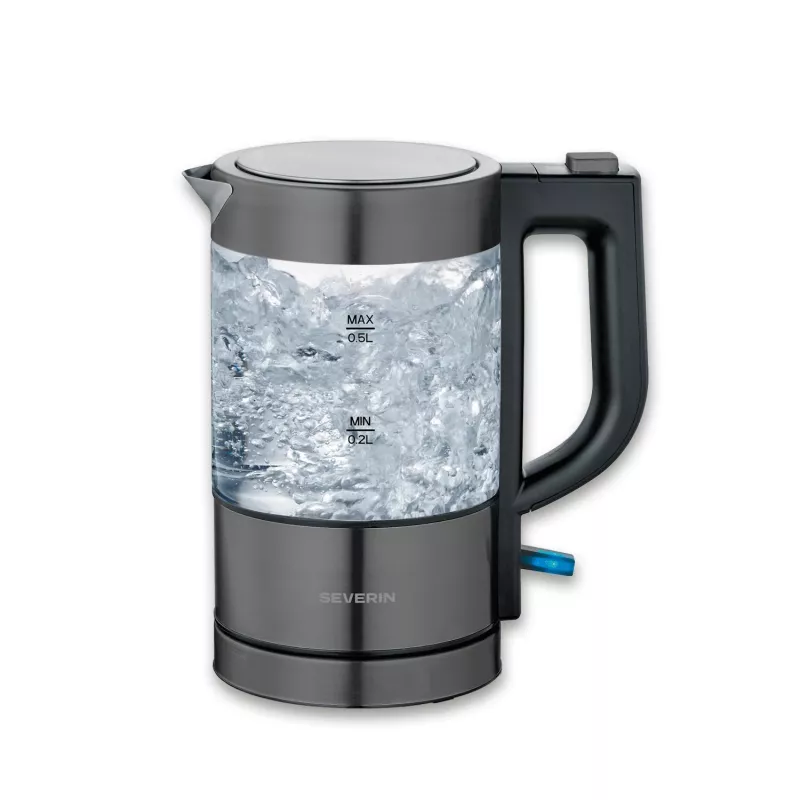 Severin 9387 Mini sklenená kanvica, 0,5 l