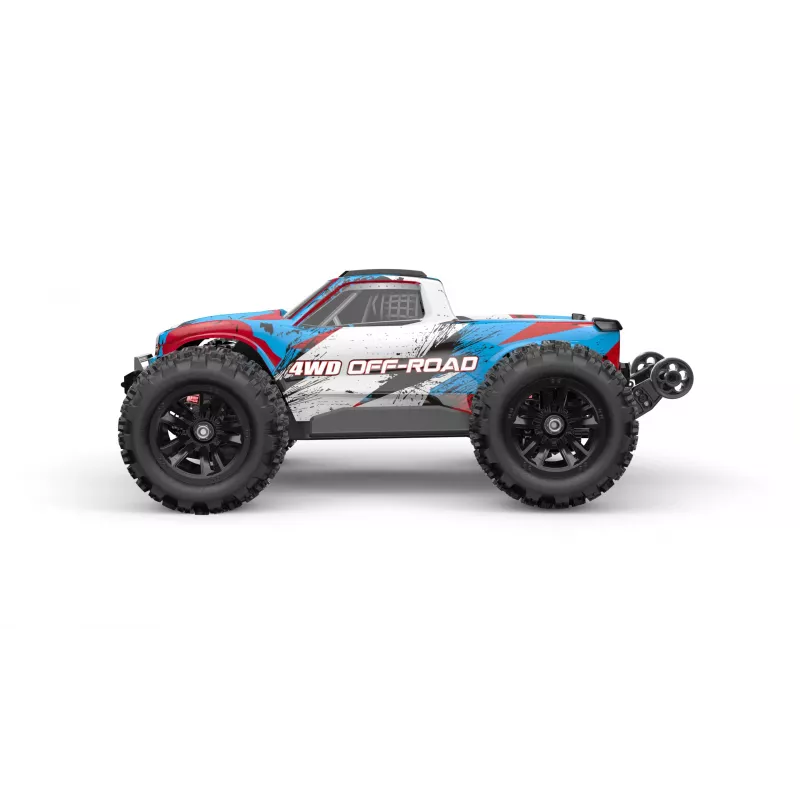 Amewi Hyper Go Monster Truck V2 brushless 4WD, 1:16, RTR, modrý/biely
