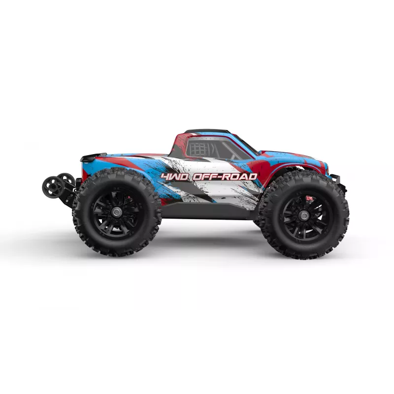 Amewi Hyper Go Monster Truck V2 brushless 4WD, 1:16, RTR, modrý/biely