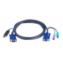 Kábel KVM ATEN 2L-5506UP PS/2 na USB, 6 m