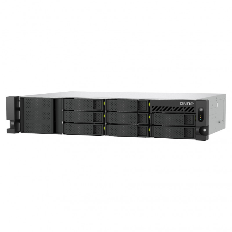 QNAP TS-h1073BXeU-RP-8G 2U rackové NAS, Ryzen Embedded V1780B, 8 GB DDR4, redundantný zdroj