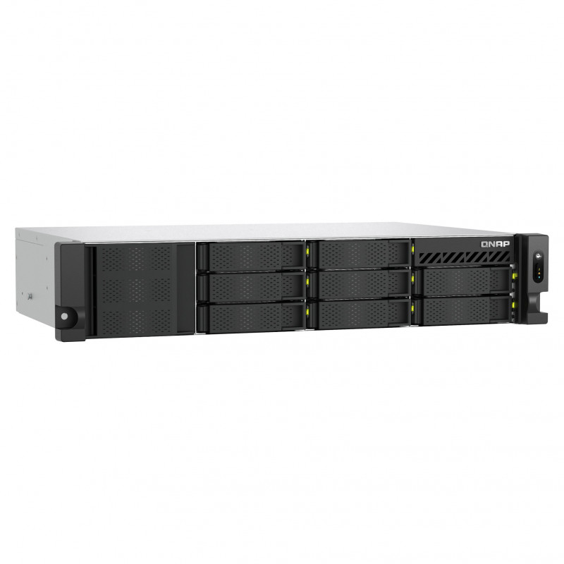 QNAP TS-h1073BXeU-RP-8G 2U rackové NAS, Ryzen Embedded V1780B, 8 GB DDR4, redundantný zdroj
