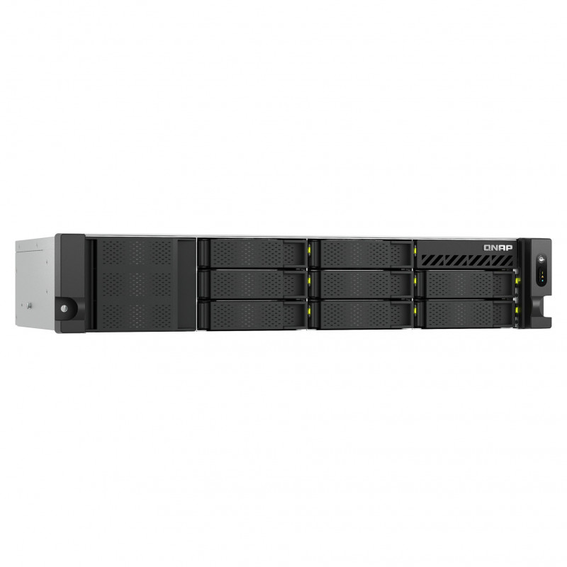 QNAP TS-h1073BXeU-RP-8G 2U rackové NAS, Ryzen Embedded V1780B, 8 GB DDR4, redundantný zdroj