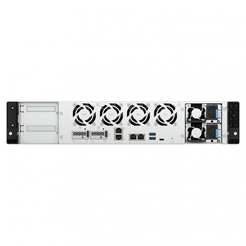 QNAP TS-h1073BXeU-RP-8G 2U rackové NAS, Ryzen Embedded V1780B, 8 GB DDR4, redundantný zdroj