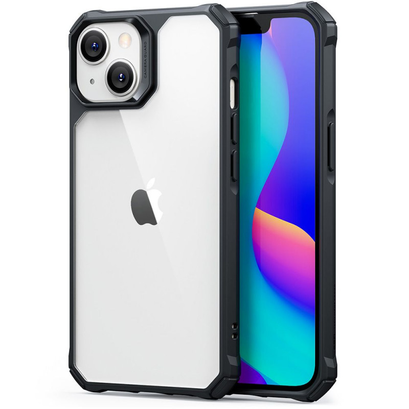 Puzdro ESR Air Armor ESR515 pre Apple iPhone 14 Plus / 15 Plus, priehľadné/čierne