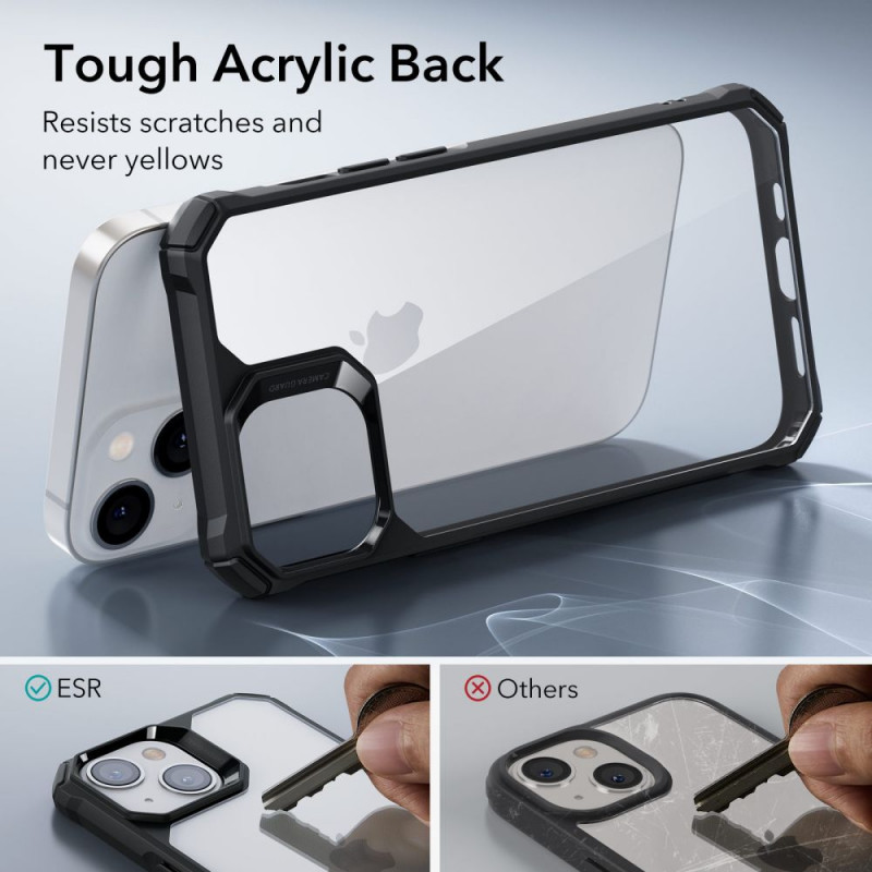 Puzdro ESR Air Armor ESR515 pre Apple iPhone 14 Plus / 15 Plus, priehľadné/čierne