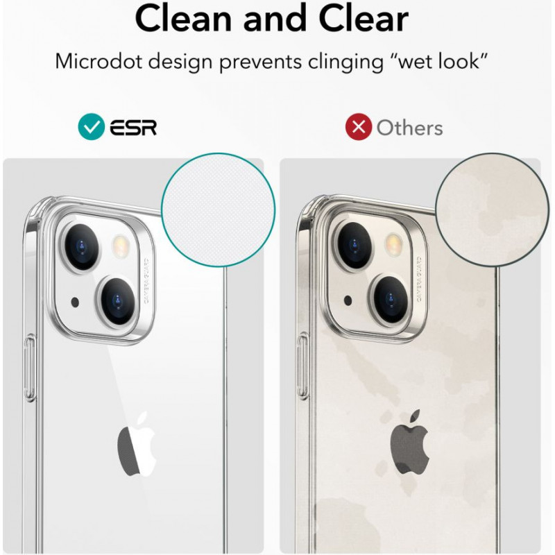 ESR Project Zero puzdro pre Apple iPhone 14 Plus / 15 Plus, ESR519, priehľadné