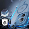ESR Classic Pro Set HaloLock MagSafe puzdro s tvrdeným sklom pre Apple iPhone 16, mrazene modrá