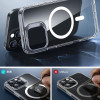 ESR Classic Hybrid HaloLock MagSafe puzdro s tvrdeným sklom pre Apple iPhone 16 Pro Max, číre