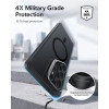 ESR Classic Hybrid Kickstand MagSafe puzdro pre Samsung Galaxy S26 Ultra, matná čierna