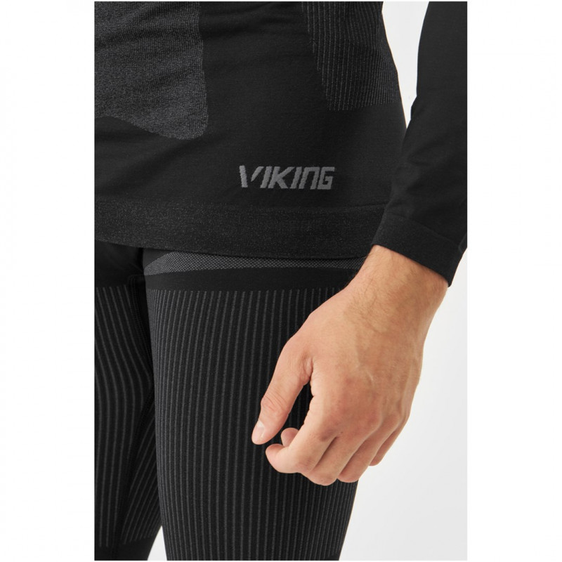 Sada termoaktívneho spodného prádla Viking Dante pre mužov, čierna, veľkosť L