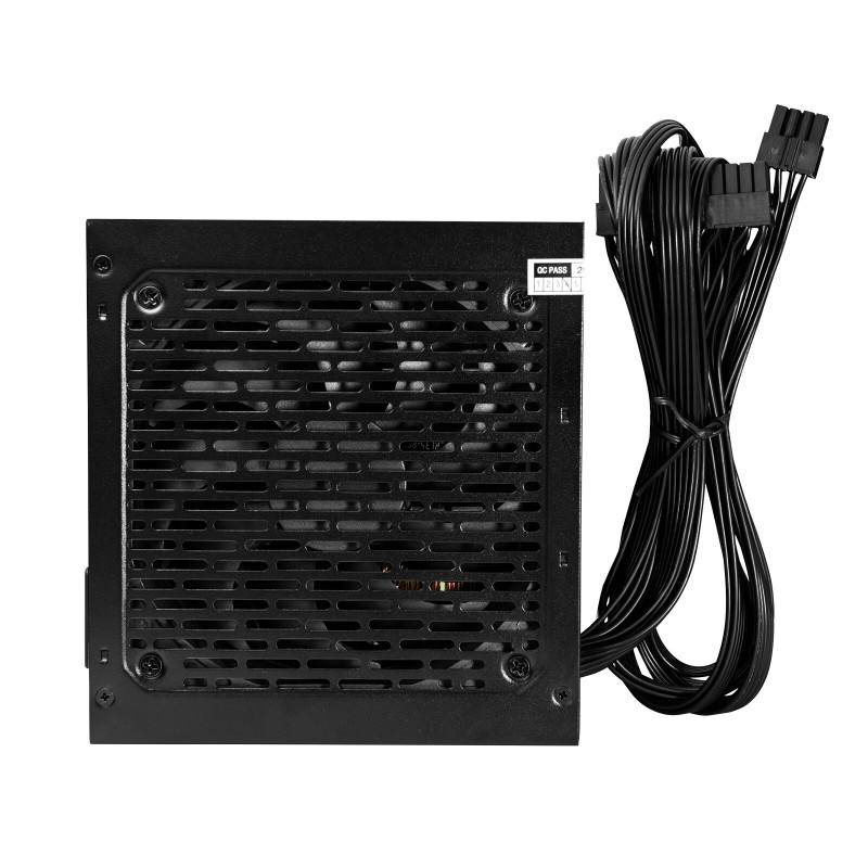 Akyga ATX napájací zdroj 500 W AK-C2-500, semi-modulárny, P4+4, 2x PCI-E 6+2 Pin, 4x SATA, 2x Molex, 12 cm ventilátor, 80 PLUS
