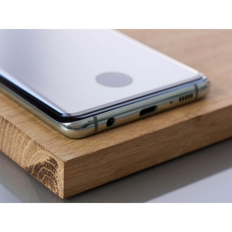 3MK HardGlass Max Sensor-Dot tvrdené sklo pre Samsung Galaxy S10, čierne