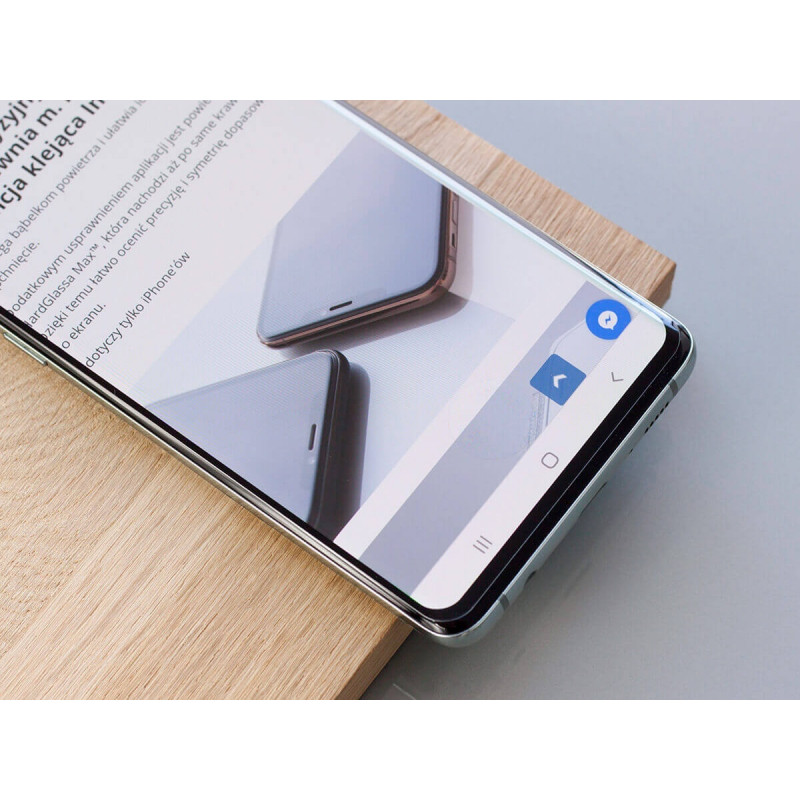 3MK HardGlass Max Sensor-Dot tvrdené sklo pre Samsung Galaxy S10, čierne