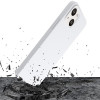 3MK Hardy Case MagSafe puzdro na Apple iPhone 14 Plus / 15 Plus zo silikónu, biele