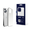 3MK Hardy Case MagSafe puzdro na Apple iPhone 14 Pro Max zo silikónu, biele