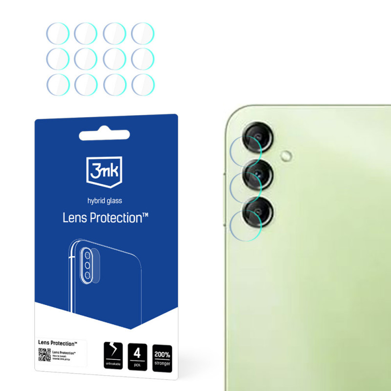 3MK Lens Protect Samsung Galaxy A14 5G ochrana objektívu fotoaparátu (4 ks)