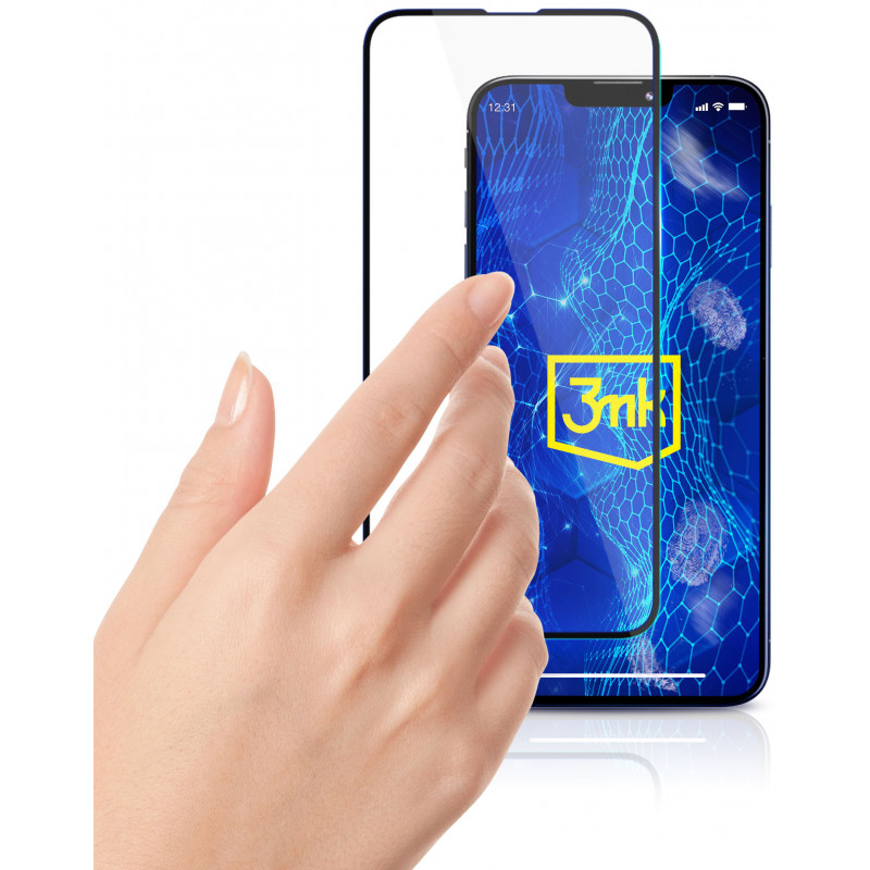 3MK HardGlass Max Lite Oppo Find X6 Pro tvrdené sklo na displej, čierne, 3MK4884