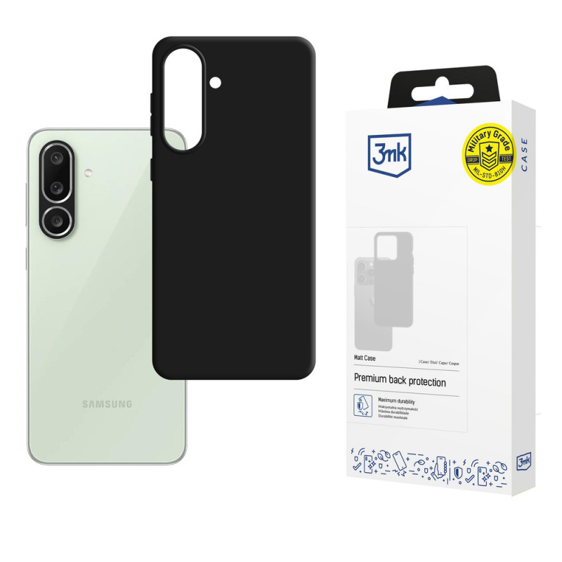 3MK Matt Case pre Samsung Galaxy M56, čierny