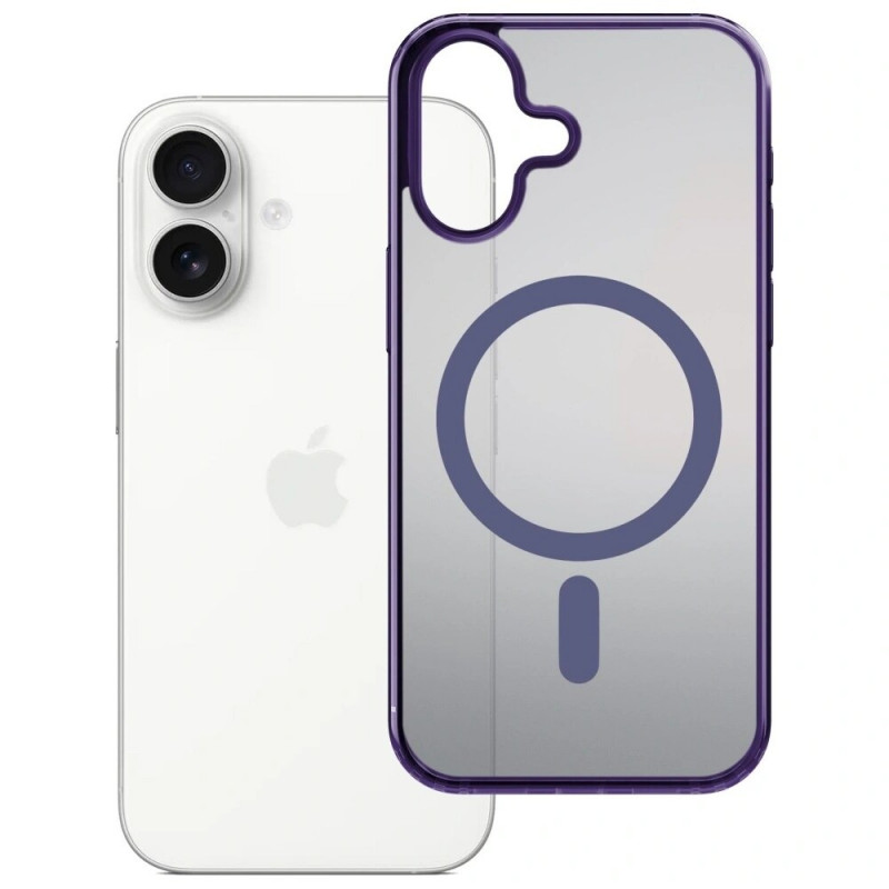 3MK Frosty MagCase pre Apple iPhone 17, fialové