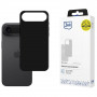 3MK Silicone Case pre Apple iPhone Air, čierne