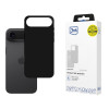 3MK Silicone Case pre Apple iPhone Air, čierne