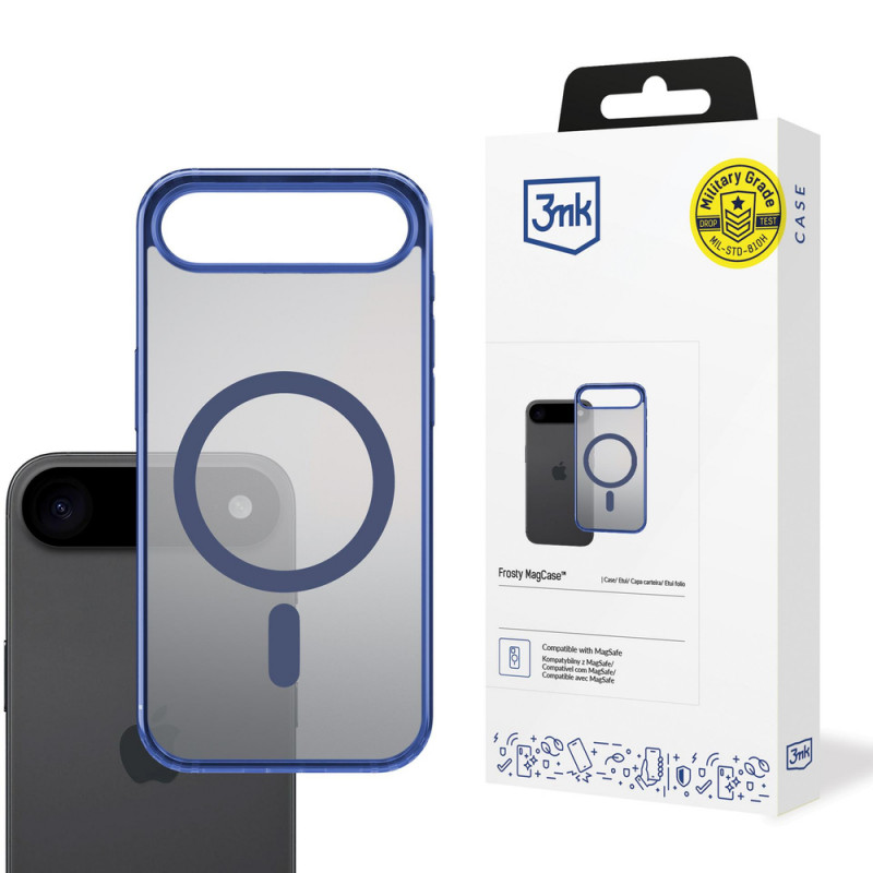3MK Frosty MagCase puzdro na Apple iPhone Air, modré