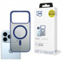 3MK Frosty MagCase puzdro na Apple iPhone 17 Pro, modré