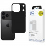 Puzdro 3MK Matt Case Pro pre Apple iPhone 17 Pro, matná čierna
