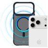 Puzdro 3MK Smoke MagCase pre Apple iPhone 17 Pro Max, čierne polopriehľadné