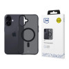 Puzdro 3MK Smoke Matt MagCase pre Apple iPhone 17, čierne
