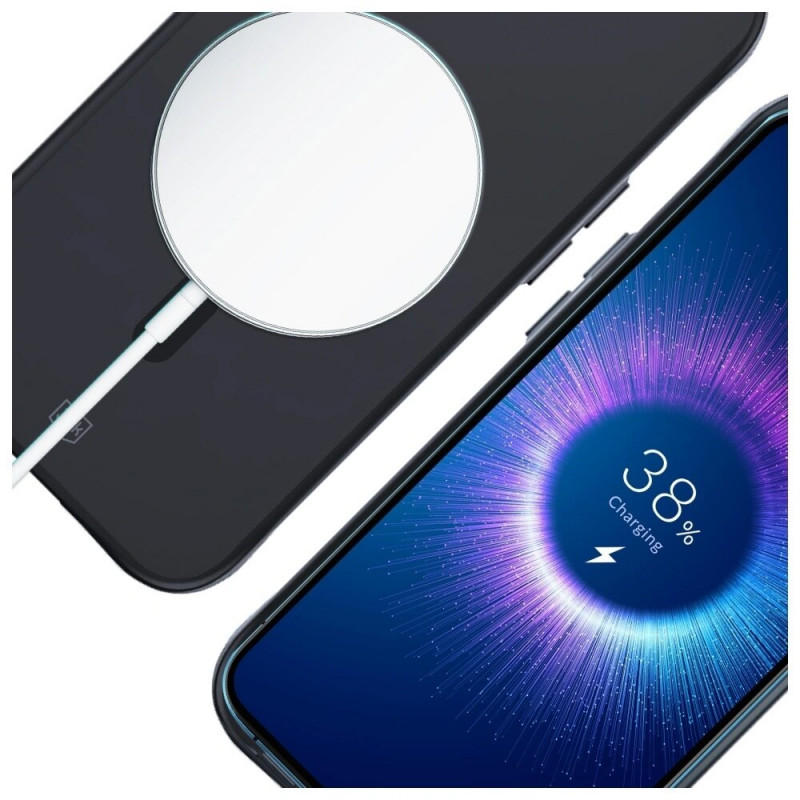 Puzdro 3MK Smoke Matt MagCase pre Apple iPhone 17, čierne