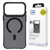 Puzdro 3MK Smoke Matt MagCase pre Apple iPhone 17 Pro, čierne