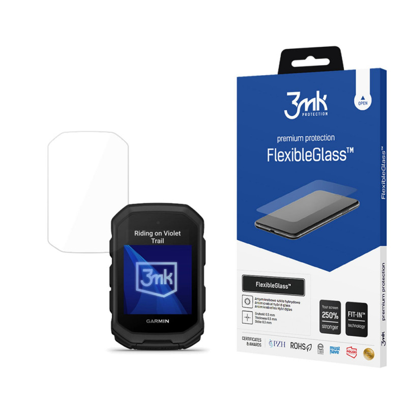 3MK FlexibleGlass Garmin Edge MTB hybridné sklo na ochranu displeja