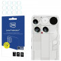 3MK Lens Protection Nothing Phone (3) ochrana objektívu fotoaparátu (4 ks)