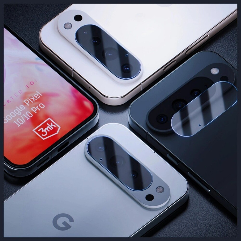 3MK Lens Protection ochrana objektívu fotoaparátu pre Google Pixel 10 Pro (4 ks)