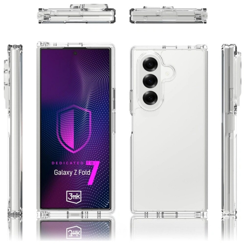 3MK Armor Case pre Samsung Galaxy Z Fold 7, transparentné