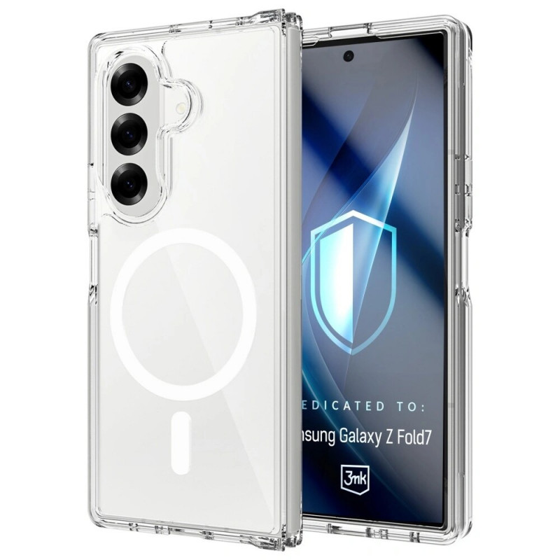 3MK Armor MagCase pre Samsung Galaxy Z Fold7, transparentné