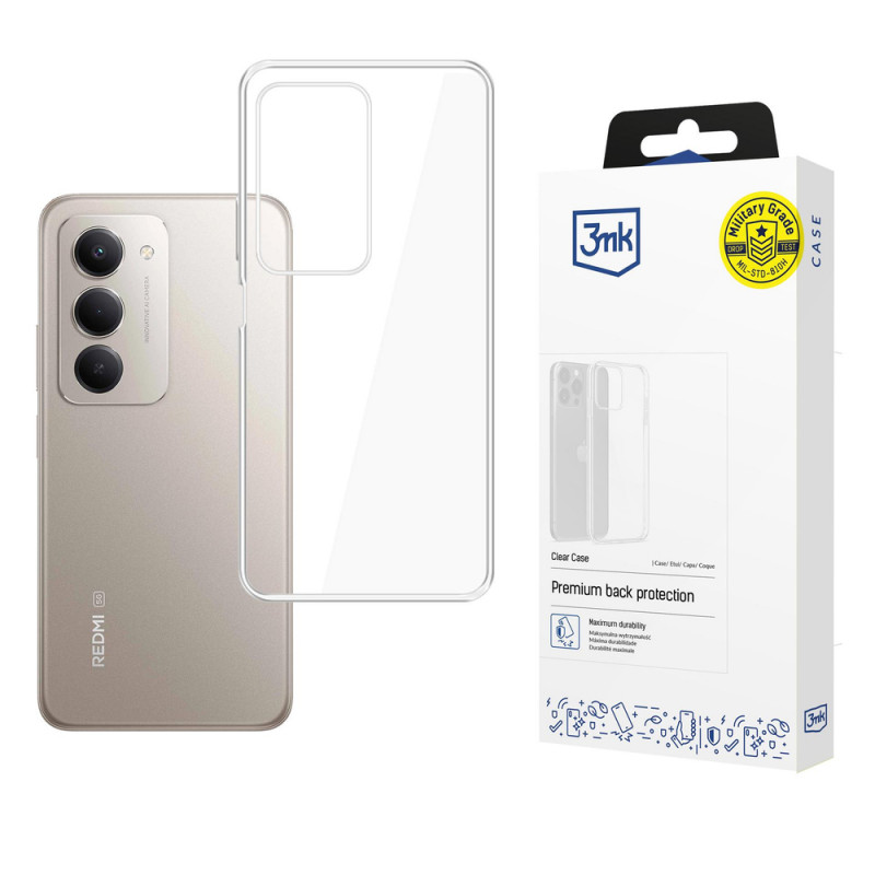 Priehľadný kryt 3MK Clear Case pre Redmi 15 4G / 15 5G