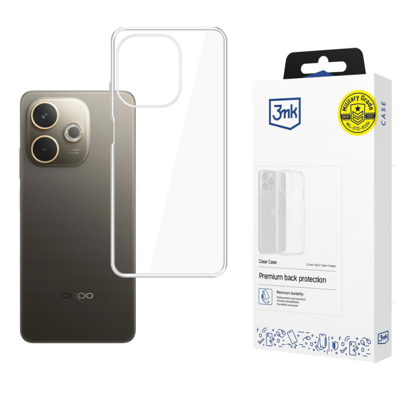 Priehľadný obal 3MK Clear Case pre Oppo A5 Pro 5G, transparentný