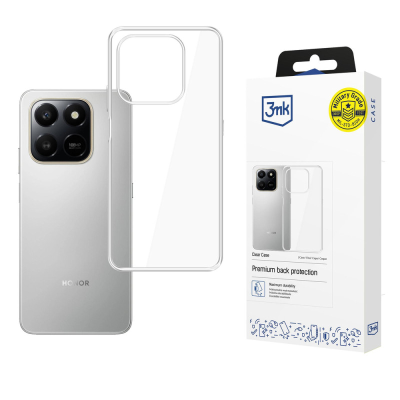 Priehľadné puzdro 3MK Clear Case pre Honor X7D, transparentné